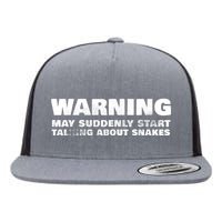 Snake Pet Owner Apparel Reptile Snakes Gift Petting Zoo Kids Flat Bill Trucker Hat