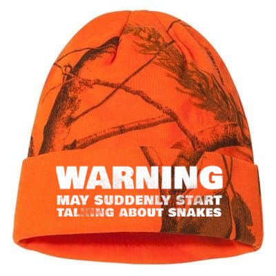 Snake Pet Owner Apparel Reptile Snakes Gift Petting Zoo Kids Kati Licensed 12" Camo Beanie