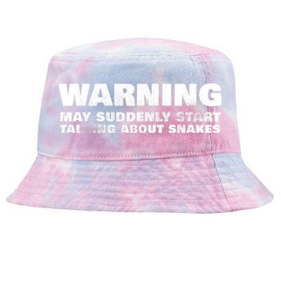 Snake Pet Owner Apparel Reptile Snakes Gift Petting Zoo Kids Tie-Dyed Bucket Hat