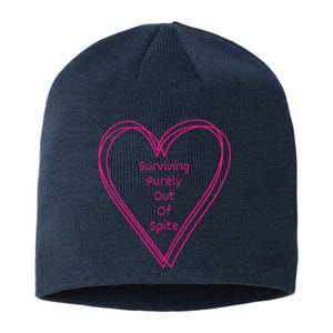 Surviving Purely Out Of Spite Appeal For Life Sustainable Beanie