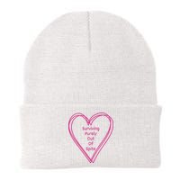 Surviving Purely Out Of Spite Appeal For Life Knit Cap Winter Beanie