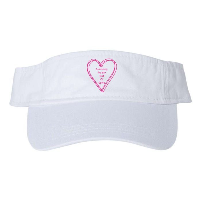 Surviving Purely Out Of Spite Appeal For Life Valucap Bio-Washed Visor