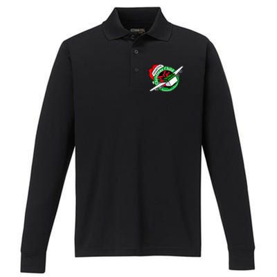 SamaritanS Purse Operation Christmas Child Funny Xmas Performance Long Sleeve Polo