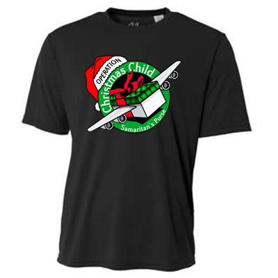 SamaritanS Purse Operation Christmas Child Funny Xmas Cooling Performance Crew T-Shirt