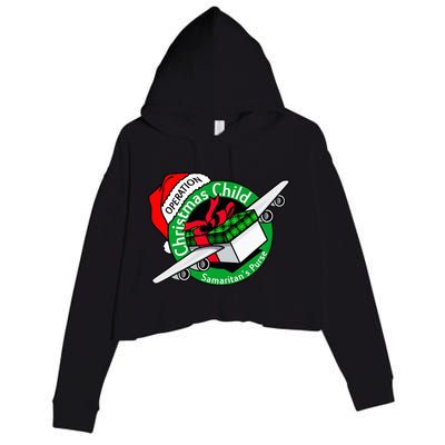 SamaritanS Purse Operation Christmas Child Funny Xmas Crop Fleece Hoodie