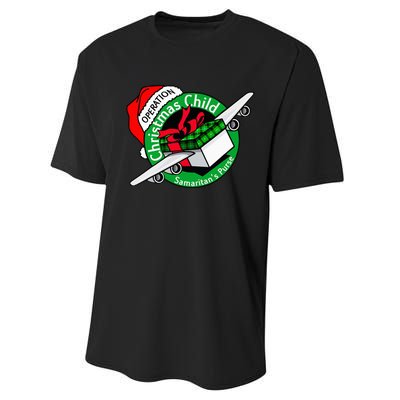 SamaritanS Purse Operation Christmas Child Funny Xmas Performance Sprint T-Shirt