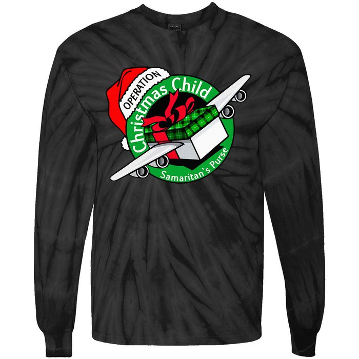 SamaritanS Purse Operation Christmas Child Funny Xmas Tie-Dye Long Sleeve Shirt