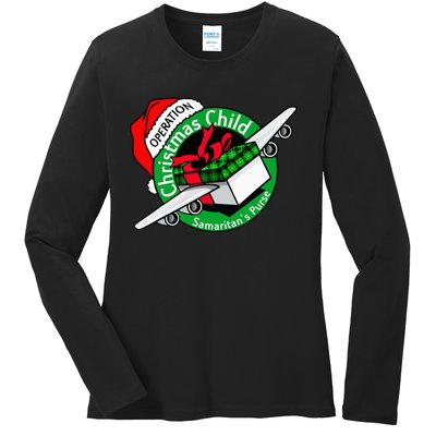 SamaritanS Purse Operation Christmas Child Funny Xmas Ladies Long Sleeve Shirt