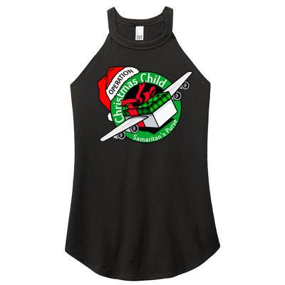 SamaritanS Purse Operation Christmas Child Funny Xmas Women's Perfect Tri Rocker Tank