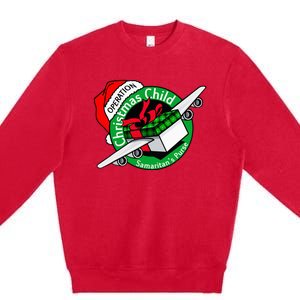 SamaritanS Purse Operation Christmas Child Funny Xmas Premium Crewneck Sweatshirt