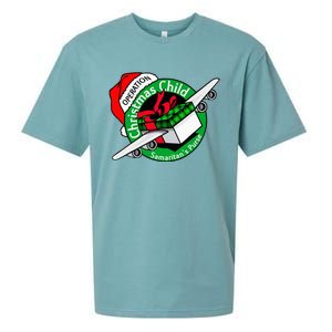 SamaritanS Purse Operation Christmas Child Funny Xmas Sueded Cloud Jersey T-Shirt