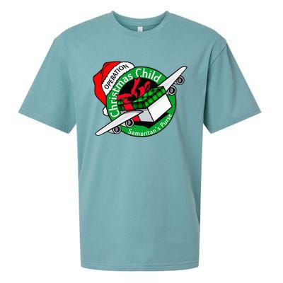 SamaritanS Purse Operation Christmas Child Funny Xmas Sueded Cloud Jersey T-Shirt