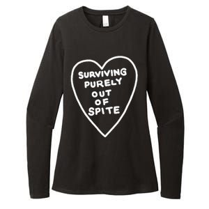 Surviving Purely Out Of Spite Appeal For Life Womens CVC Long Sleeve Shirt