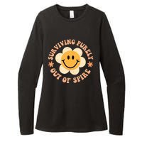 Surviving Purely Out Of Spite A Humorous Funny Joke Womens CVC Long Sleeve Shirt