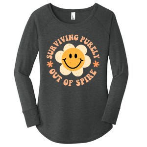 Surviving Purely Out Of Spite A Humorous Funny Joke Women's Perfect Tri Tunic Long Sleeve Shirt