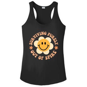 Surviving Purely Out Of Spite A Humorous Funny Joke Ladies PosiCharge Competitor Racerback Tank