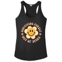 Surviving Purely Out Of Spite A Humorous Funny Joke Ladies PosiCharge Competitor Racerback Tank