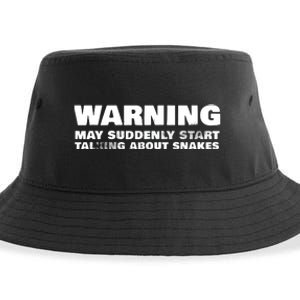 Snake Pet Owner Apparel Reptile Snakes Gift Petting Zoo Sustainable Bucket Hat