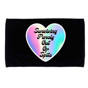 Surviving Purely Out Of Spite Makes A Great Gift! Microfiber Hand Towel