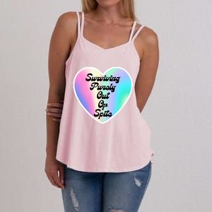 Surviving Purely Out Of Spite Makes A Great Gift! Women's Strappy Tank