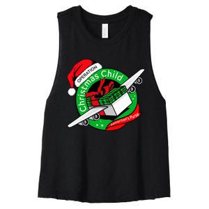 SamaritanS Purse Operation Christmas Child Funny Xmas Gifts Women's Racerback Cropped Tank