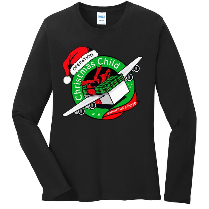 SamaritanS Purse Operation Christmas Child Funny Xmas Gifts Ladies Long Sleeve Shirt