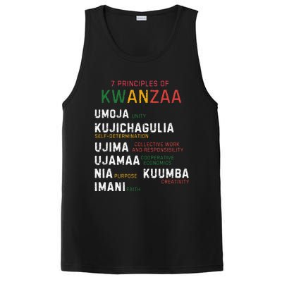 Seven Principles Of Kwanzaa Happy Kwanzaa PosiCharge Competitor Tank