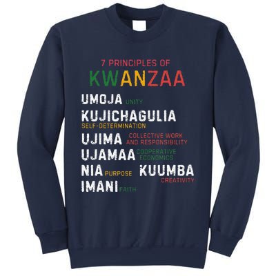 Seven Principles Of Kwanzaa Happy Kwanzaa Sweatshirt