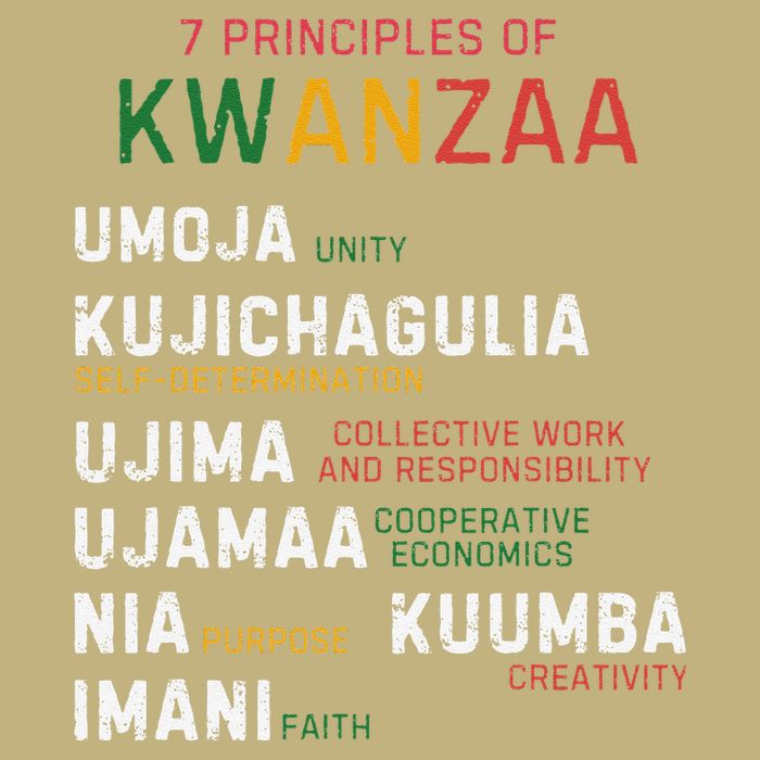 Seven Principles Of Kwanzaa Happy Kwanzaa Mousepad