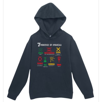 Seven Principles Of Kwanzaa African American Celebration Urban Pullover Hoodie