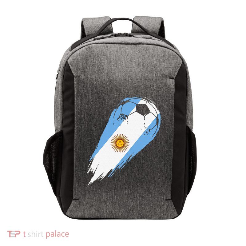 Soccer Player Of Pride Argentina Vector Backpack