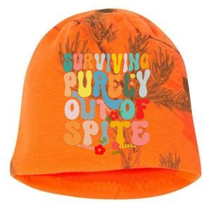 Surviving Purely Out Of Spite Kati - Camo Knit Beanie