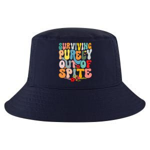 Surviving Purely Out Of Spite Cool Comfort Performance Bucket Hat