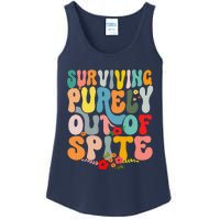 Surviving Purely Out Of Spite Ladies Essential Tank