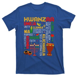 Seven Principles Of Kwanzaa Proud African American Holiday T-Shirt