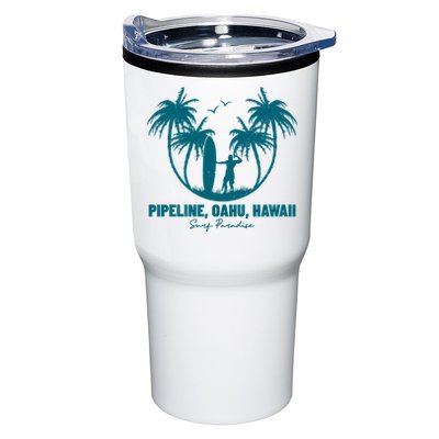 Surfing Pipeline Oahu Hawaii Summer For Surf Lovers Gift Tumbler