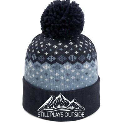 Still Plays Outside Hiking and Camping The Baniff Cuffed Pom Beanie