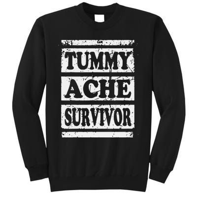 Start Point Or Beginning Stomach Upset Survivor Sweatshirt