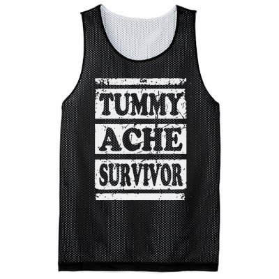 Start Point Or Beginning Stomach Upset Survivor Mesh Reversible Basketball Jersey Tank