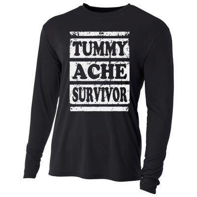 Start Point Or Beginning Stomach Upset Survivor Cooling Performance Long Sleeve Crew