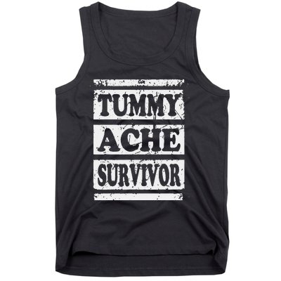 Start Point Or Beginning Stomach Upset Survivor Tank Top