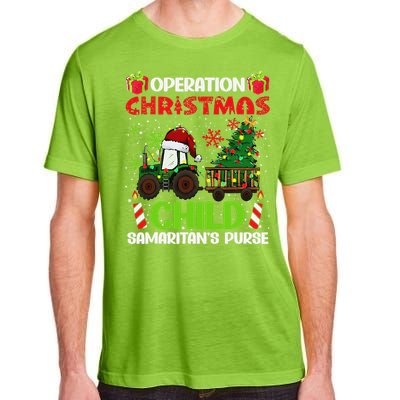 SamaritanS Purse Operation Christmas Child Funny Xmas Adult ChromaSoft Performance T-Shirt