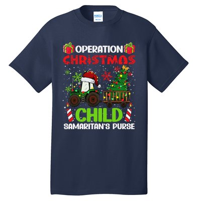 SamaritanS Purse Operation Christmas Child Funny Xmas Tall T-Shirt