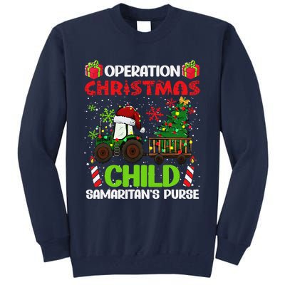 SamaritanS Purse Operation Christmas Child Funny Xmas Tall Sweatshirt