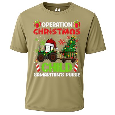 SamaritanS Purse Operation Christmas Child Funny Xmas Cooling Performance Crew T-Shirt