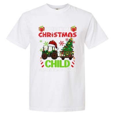 SamaritanS Purse Operation Christmas Child Funny Xmas Garment-Dyed Heavyweight T-Shirt