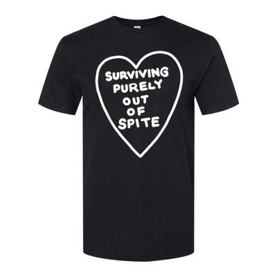 Surviving Purely Out Of Spite Softstyle® CVC T-Shirt