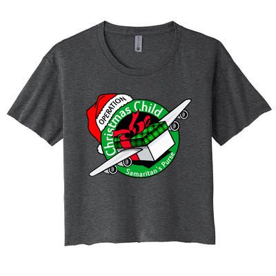 SamaritanS Purse Operation Christmas Child Funny Xmas Gifts Women's Crop Top Tee