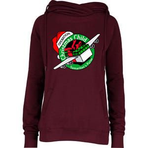 SamaritanS Purse Operation Christmas Child Funny Xmas Gifts Womens Funnel Neck Pullover Hood