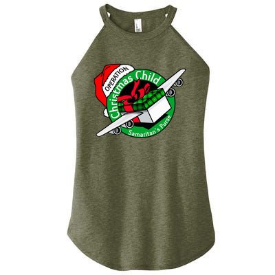 SamaritanS Purse Operation Christmas Child Funny Xmas Gifts Women's Perfect Tri Rocker Tank